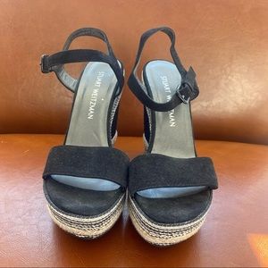 Stuart Weitzman Wedge Heel Espadrilles